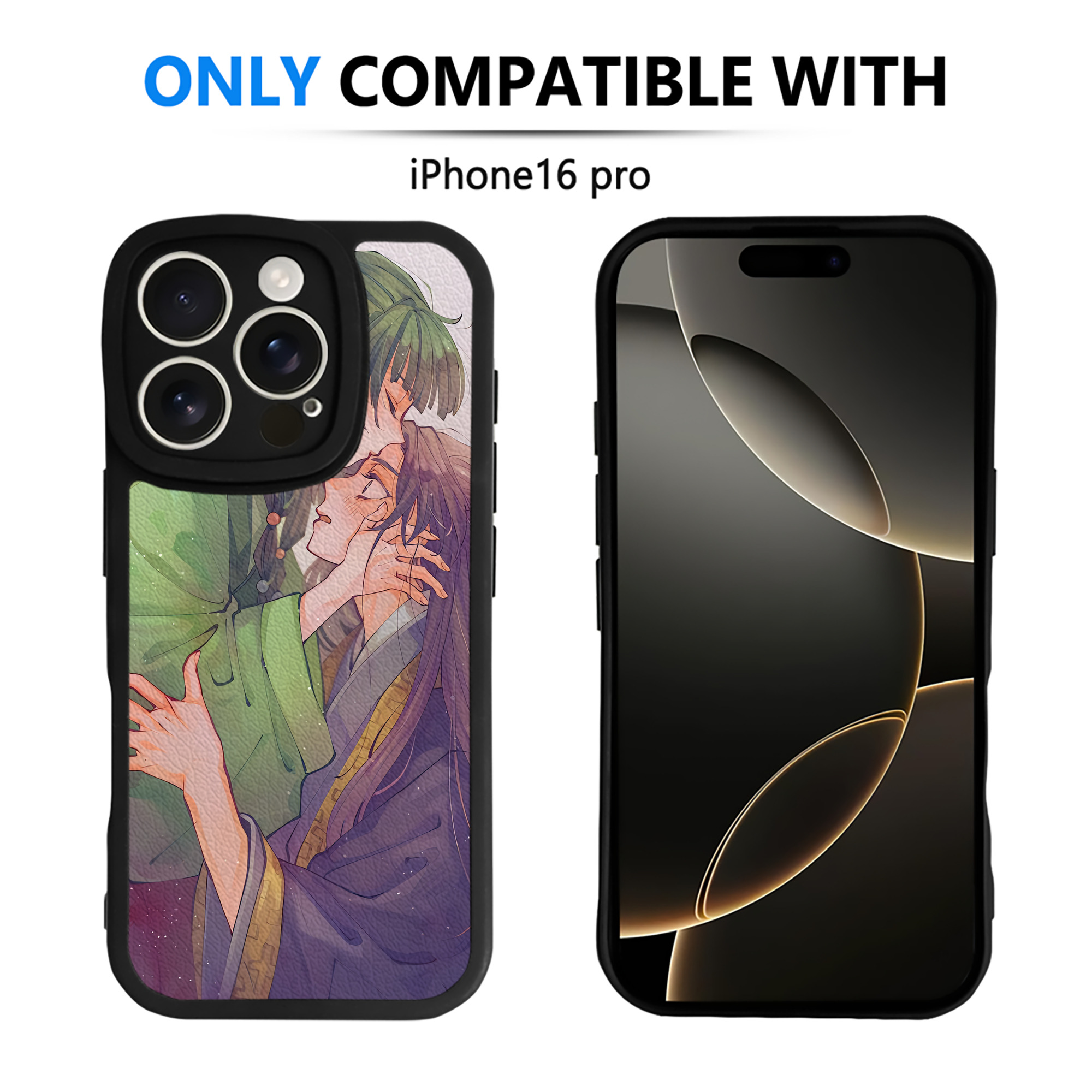 薬屋のひとりごと The Apothecary Diaries 【iPhone 16シリーズ対応】シリコンスマホケース（レザー調） 材質：シリコン